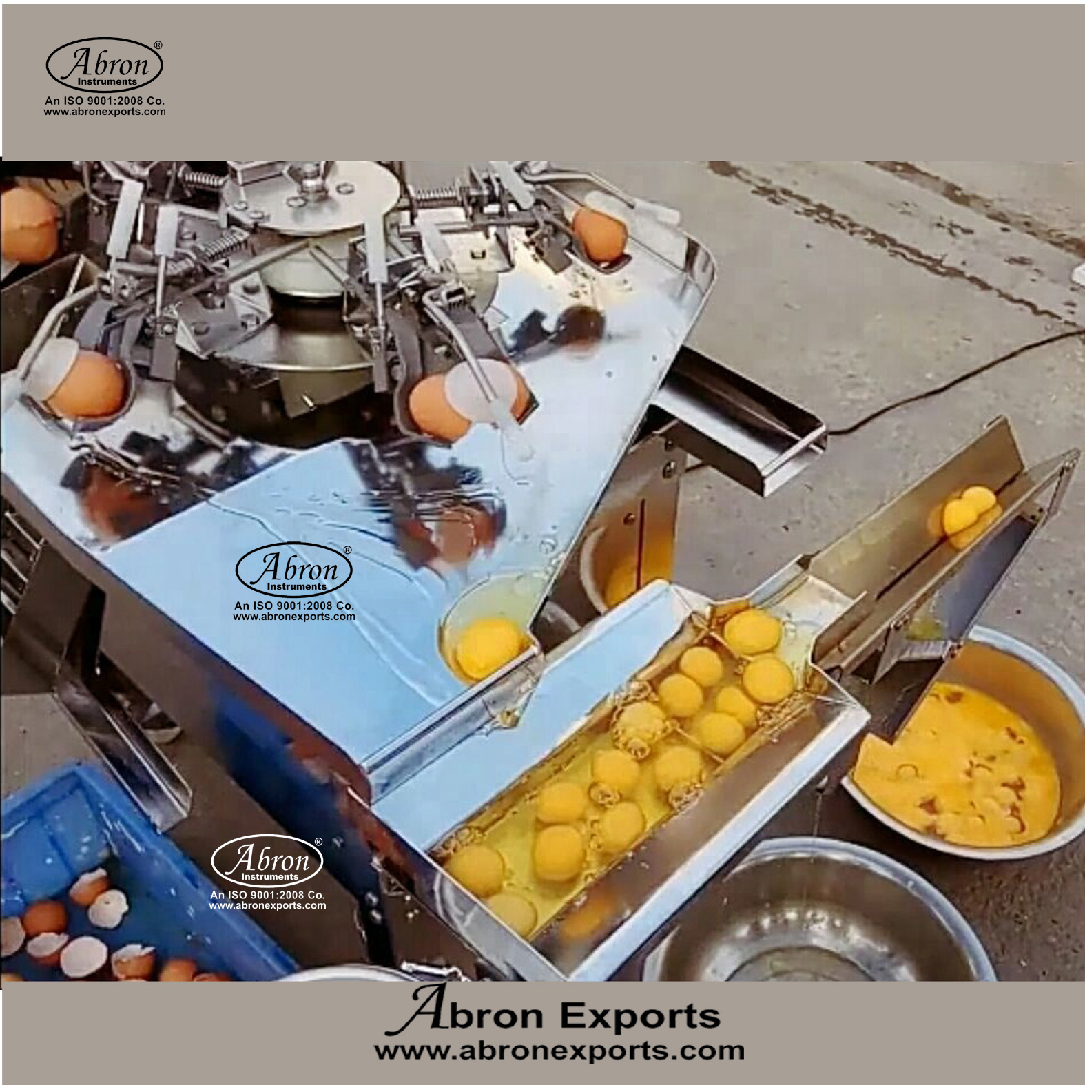 Fishing Egg Braking Processing Machine yolk Albumin Seperator Stainless steel Abron AG-8501A